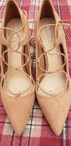 EUC Strappy Leather Aldo pumps